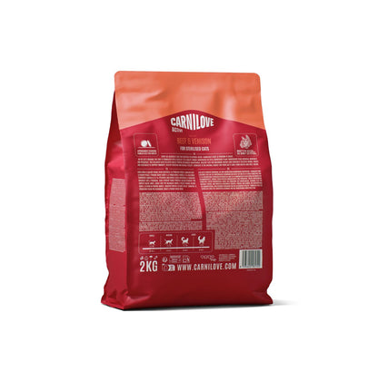 CARNILOVE Active mačke ster. govedina i divljač 2kg