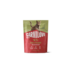 CARNILOVE Active mačke ster. pačetina i fazan 400g