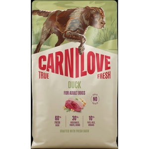 CARNILOVE True Fresh psi pačetina za odrasle 4kg