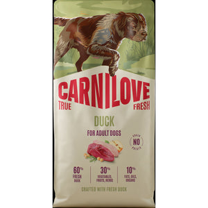 CARNILOVE True Fresh psi pačetina za odrasle 12kg