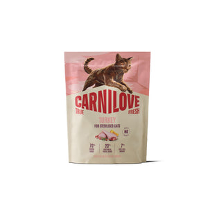 CARNILOVE True Fresh mačke ster. ćuretina 400g