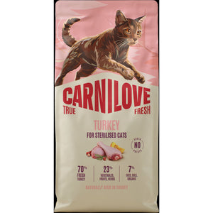 CARNILOVE True Fresh mačke ster. ćuretina 6kg