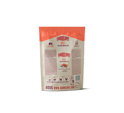 CARNILOVE True Fresh mačke govedina za odrasle velike rase 400g