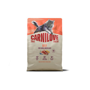 CARNILOVE True Fresh mačke govedina za odrasle velike rase 2kg