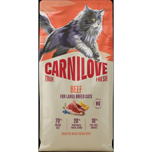 CARNILOVE True Fresh mačke govedina za odrasle velike rase 6kg