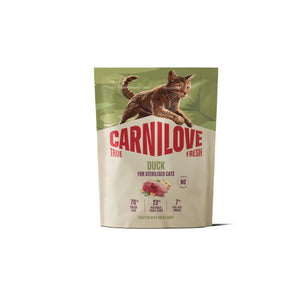 CARNILOVE True Fresh mačke ster. pačetina 400g