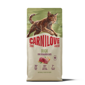CARNILOVE True Fresh mačke ster. pačetina 6kg