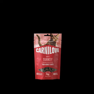 CARNILOVE mačke Soft poslastica ćuretina sa mačjom travom 50g