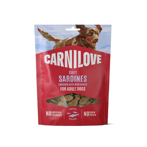 CARNILOVE psi Soft poslastica sardina sa divljim lukom 200g