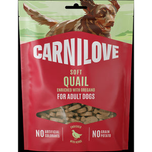 CARNILOVE psi Soft poslastica prepelica sa origanom 200g
