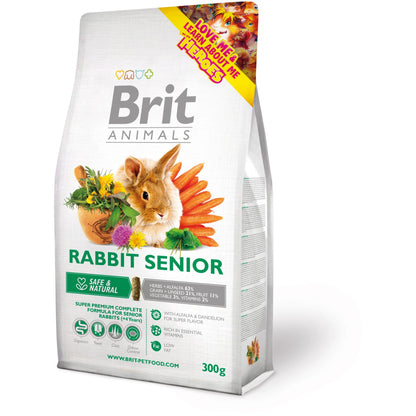 BRIT ANIMALS Rabbit SENIOR, peletirana hrana za starije kuniće