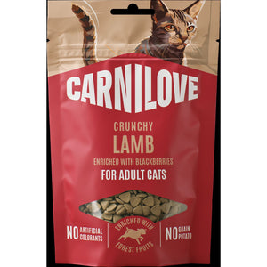 CARNILOVE mačke Crunchy poslastica jagnjetina sa kupinom 50g