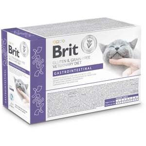 BRIT VD Cat Gastrointestinal, kod probavnih poremećaja, bez žitarica, 12x85g