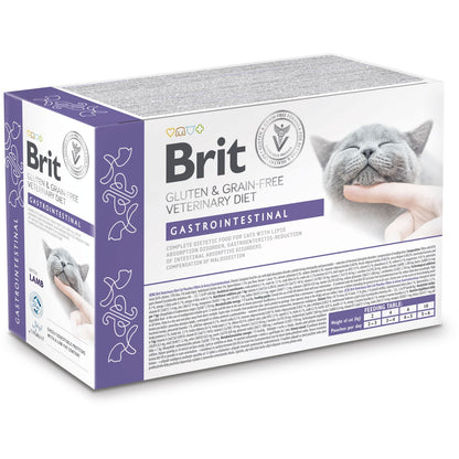 BRIT VD Cat Gastrointestinal, kod probavnih poremećaja, bez žitarica, 12x85g