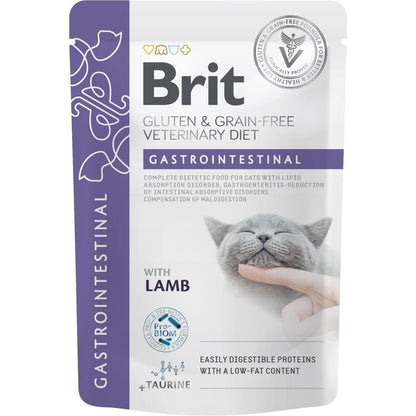 BRIT VD Cat Gastrointestinal, kod probavnih poremećaja, bez žitarica, 12x85g