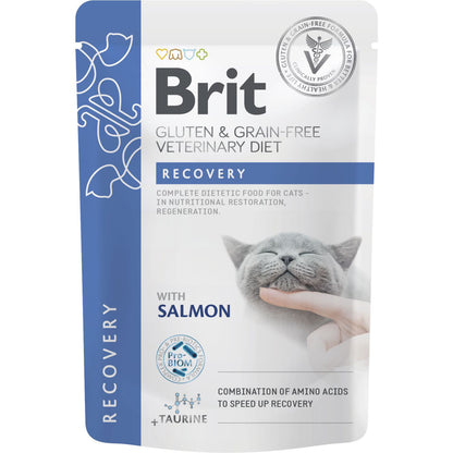 BRIT VD Cat Recovery, za nutritivni oporavak, bez žitarica, 12x85g