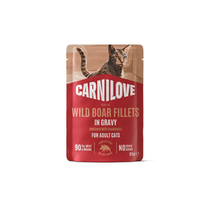 CARNILOVE mačke kesica GRAVY divlja svinja sa kamilicom 85g
