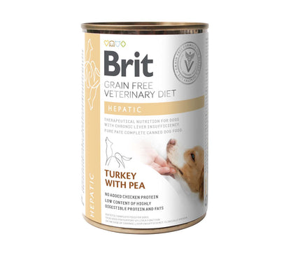 BRIT VD Dog Hepatic, podrška funkciji jetre, bez žitarica, 400g