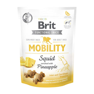 BRIT Functional poslastica za pse, Mobility s lignjama i dunjom, 150g