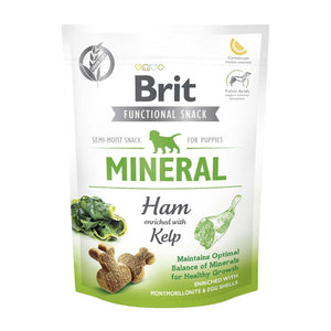 BRIT Functional poslastica za štenad, PUPPIES, Mineral sa šunkom i kelpom, 150g