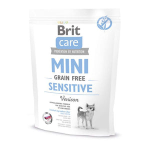 BRIT CARE Mini Sensitive, s mesom jelena, bez žitarica