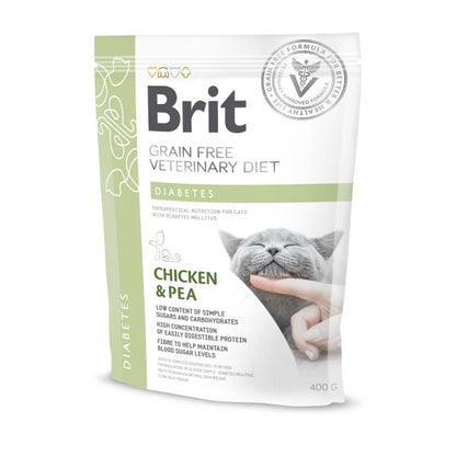BRIT VD Cat Diabetes, regulacija snabdevanja glukozom, bez žitarica
