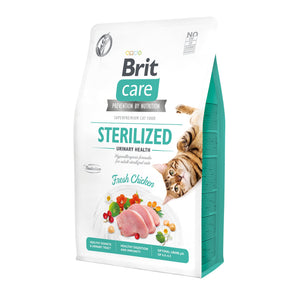 BRIT CARE Cat Sterilized Urinary Health, bez žitarica