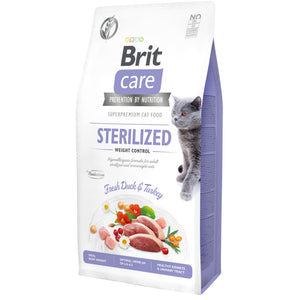 BRIT CARE Cat Sterilized Weight Control, bez žitarica
