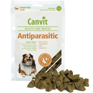 CANVIT Antiparasitic  poslastica za pse s Jagnjetinom, bez žitarica 200g