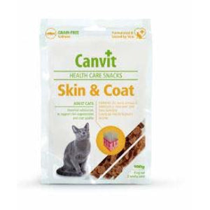 CANVIT Skin & Coat  poslastica za mačke s Lososom, bez žitarica 100g