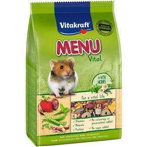 VITAKRAFT Menu potpuna hrana za hrčka, mix semenki, žitarica i bilja, 400g