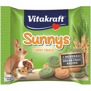 VITAKRAFT Sunnys poslastica za glodare, bombone s mineralima, 50g