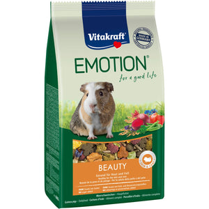 VITAKRAFT Emotion Beauty hrana za zamorčiće, s algama za lepše krzno, 600g