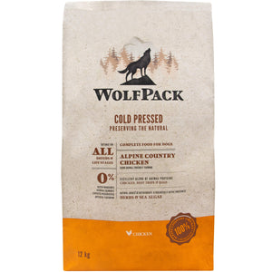 WOLFPACK Alpine Country piletina, hladno presovana hrana za pse