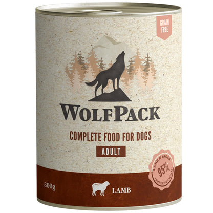 WOLFPACK Jagnjetina, bez žitarica