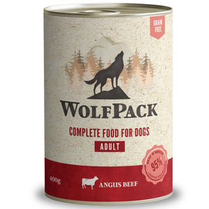 WOLFPACK Angus govedina, bez žitarica
