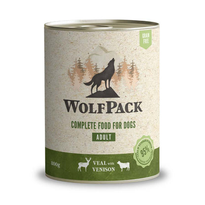WOLFPACK Teletina i divljač, bez žitarica