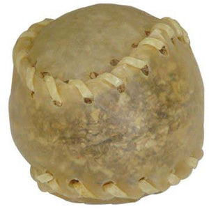 KOZMO Poslastica za pse Lopta ragbi presovana s punjenjem 12cm, 113g