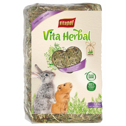 VITAPOL Vita Herbal Seno za glodare presovano