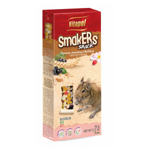 VITAPOL Smakers Štapići za degue Voće/Jez.voće/Ružine latice 2kom, 90g