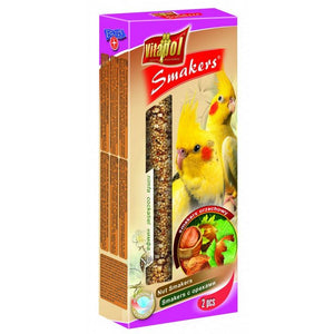 VITAPOL Smakers Štapići za nimfe Jezgrasto voće 2kom, 90g