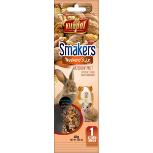 VITAPOL Smakers Weekend Štapići za glodare Jezgrasto voće 1kom, 45g