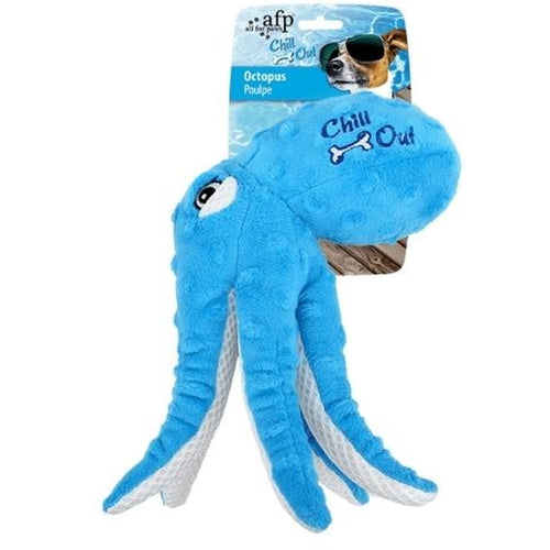 ALL4PAWS ChillOut Igracka za pse Hobotnica, Plava, 20cm