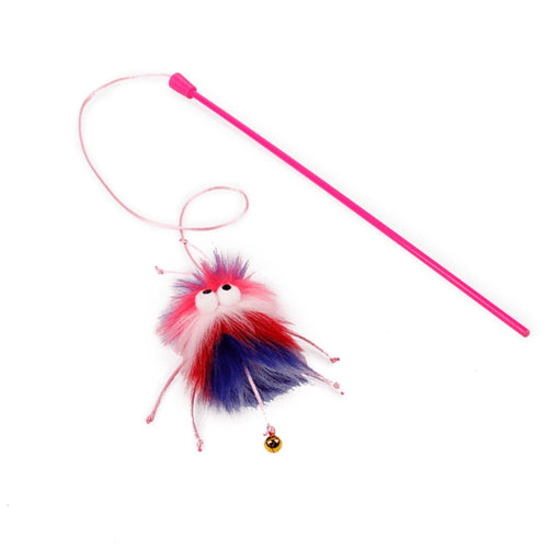 ALL4PAWS Furry Ball Igracka za macke Mahalica Fluffer Zuta, 115,5cm