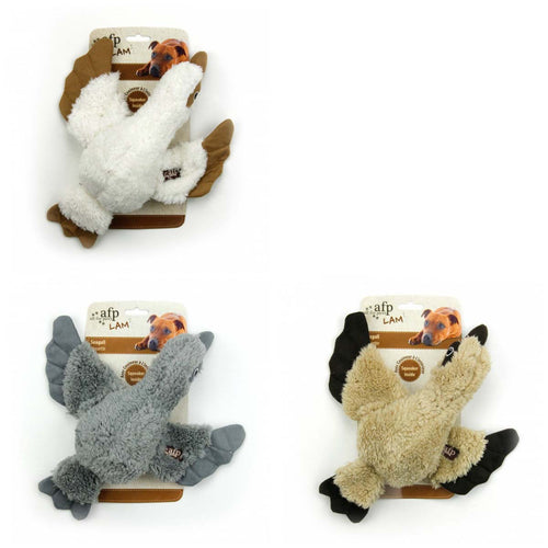 ALL4PAWS LambsWool Igracka za pse Ptica Cuddle 30cm, raznih boja