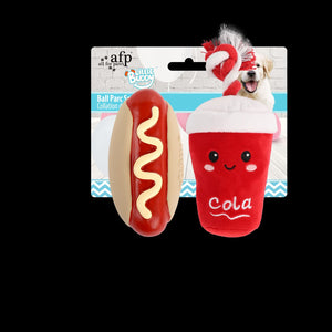ALL4PAWS Little Buddy PUPPY Igracka za stenad Hotdog i Coca Cola, plisana