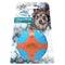 ALL4PAWS Meta Ball Igračka za pse Lopta X-bounce Plavo narandžasta, 6,3cm