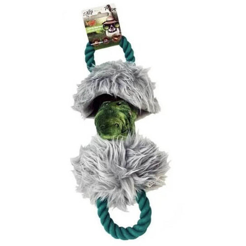 ALL4PAWS Safari Igracka za pse Gator s kanapom, zvucna, 42cm