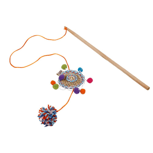 ALL4PAWS Whisker Fiesta Igracka za macka Mahalica Sombrero, 109cm