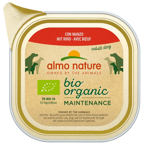 ALMO NATURE Biorganic Pasteta za pse s govedinom, 100g